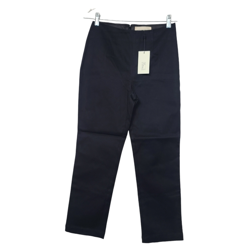 NWT Most Of All Davey Black Back Zip Cropped Pants 2